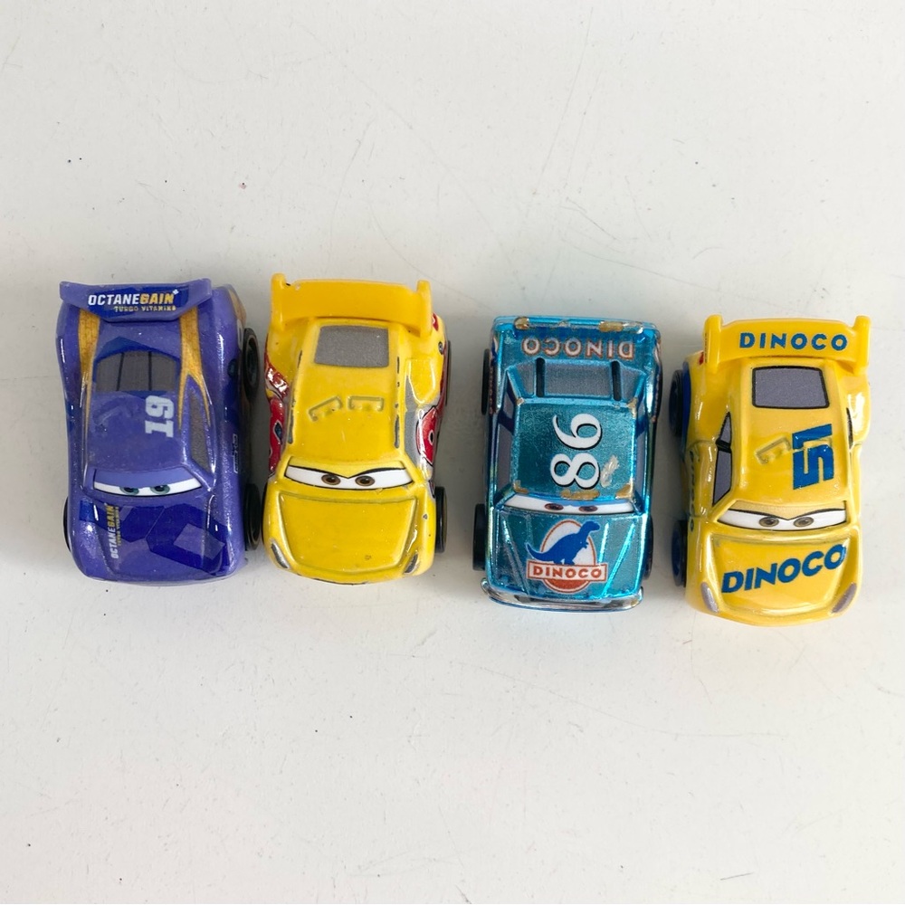 Disney Pixar Cars Movie Mini Racers Diecast Cars Toys Lot of 4 - Picture 2 of 14